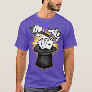 Magician Hat Wand T-Shirt