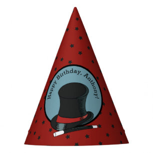 Magicians Hat Magic Show Birthday Party Hat Partyhütchen