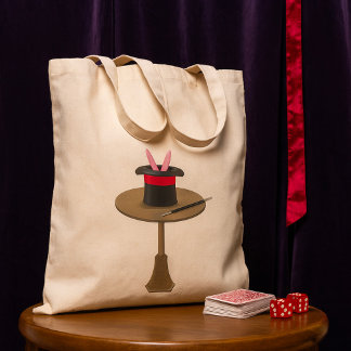 Magicians Rabbit in einem Hut Tragetasche