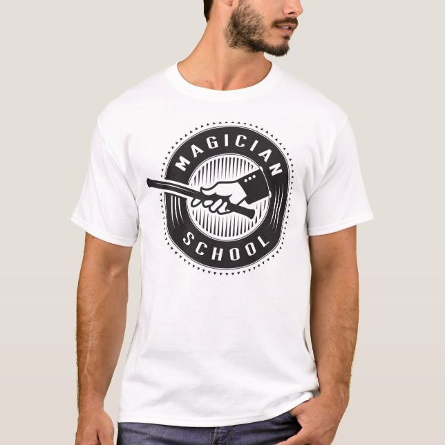 MagicianSchool Logo T-Shirt (Vorderseite)