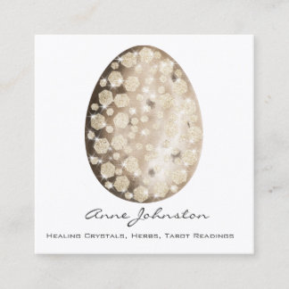Magick Dragon Egg Business Card Quadratische Visitenkarte
