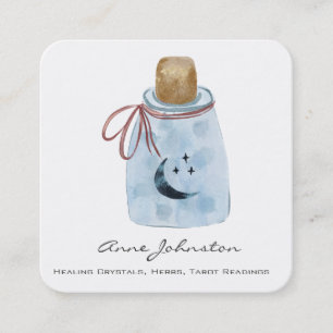 Magick Jar Square Business Card Quadratische Visitenkarte
