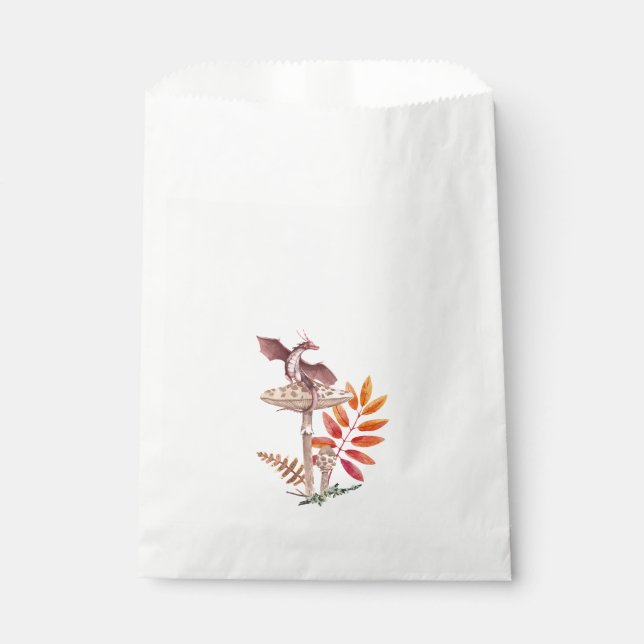 Magick Mushrooms und Dragons bevorzugen Taschen Geschenktütchen (Vorderseite)