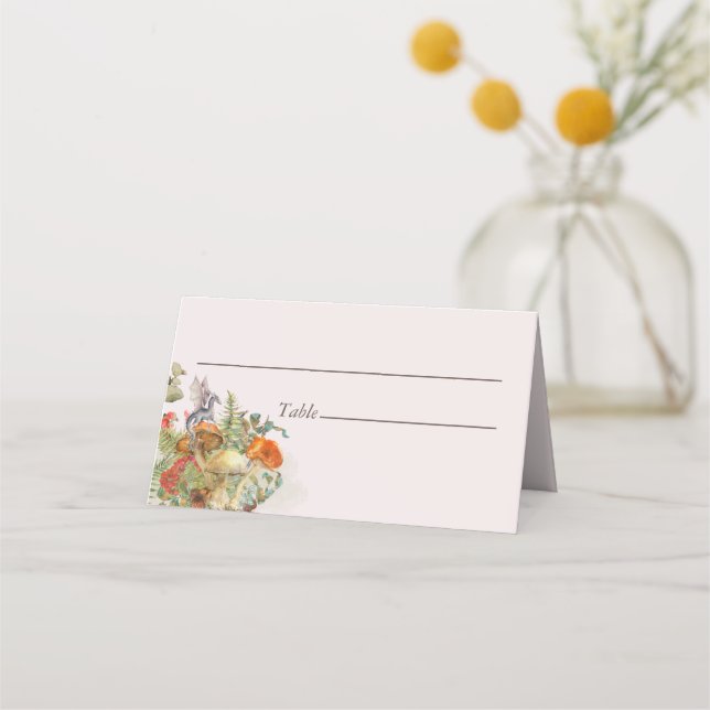 Magick Mushrooms und Dragons Platzkarten (Vorderseite)