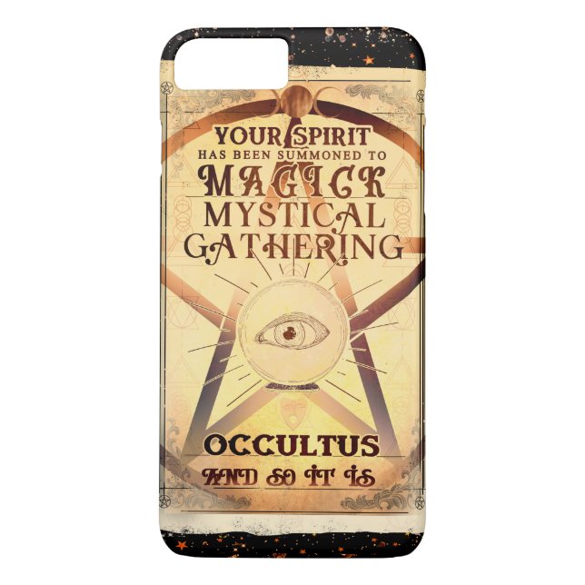 Magick Mystical Ansammlung Magic Fortune Teller Ey Case-Mate iPhone Hülle (Rückseite)