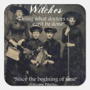 Magick - Was nicht getan werden kann Quadratischer Aufkleber