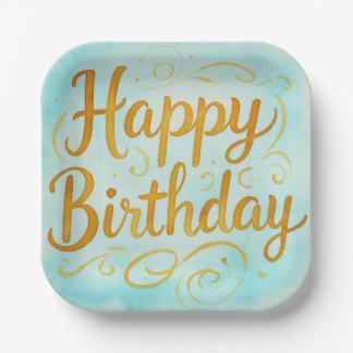MagickalBirthdays Pappteller