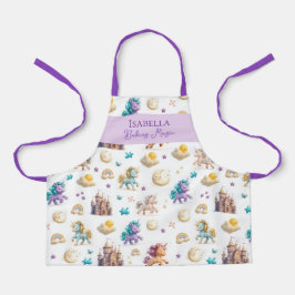 Magie backen mit Schlösser und Burgen Schürze