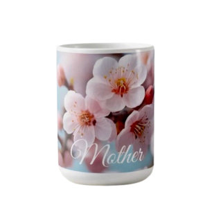 Magie der rosa Blüten Kaffeetasse