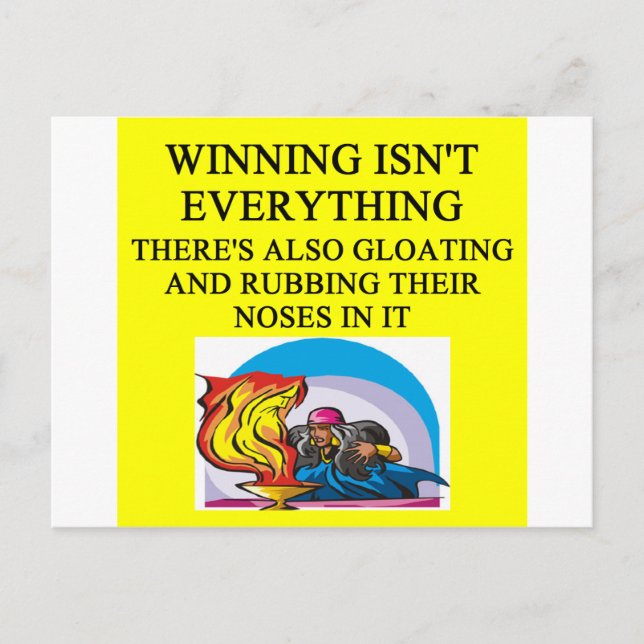 Magie der Zusammenkunft und Fantasiespiel Witz Postkarte (Vorderseite)