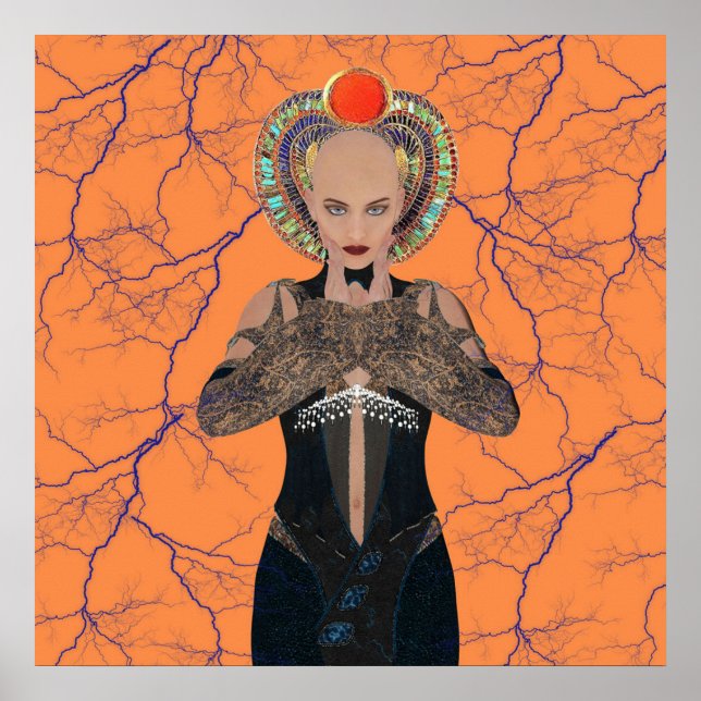 Magie des ägyptischen Elektro Poster (Vorne)