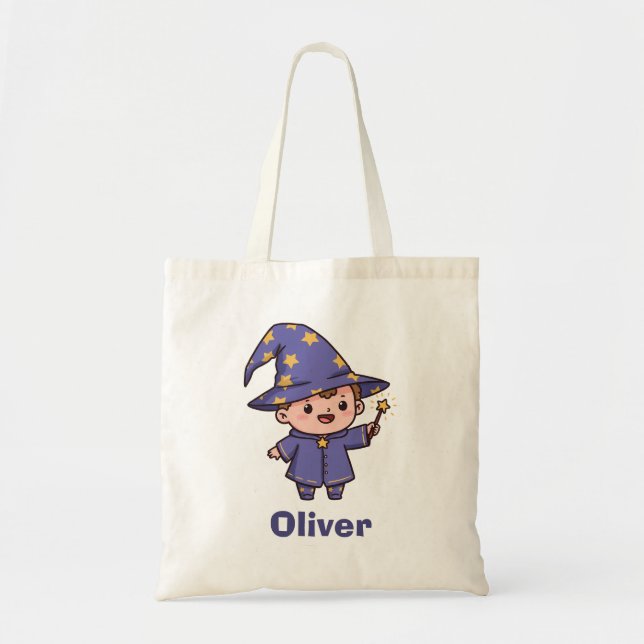 Magie des niedlich Baby Wizard Tragetasche (Vorne)