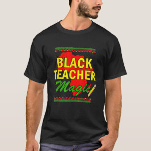 Magie des Schwarzen Lehrers, Schwarze Geschichte L T-Shirt