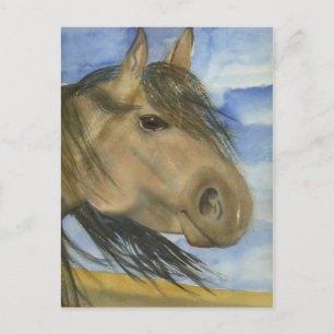 Magie, ein Amerikaner Mustang Postkarte