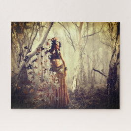 Magie Frau Natur Fantasy Art Puzzle