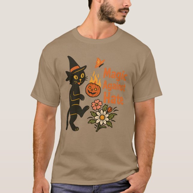 Magie gegen Hass T-Shirt (Vorderseite)