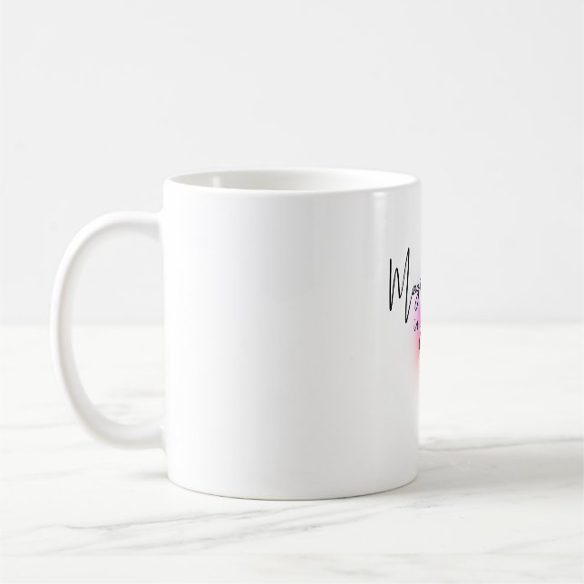 Magie glaubt in sich selbst kaffeetasse (Links)