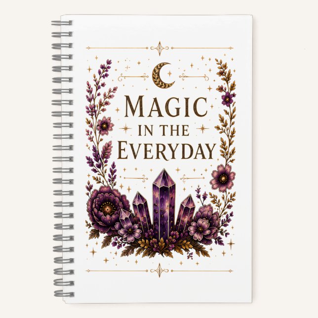 Magie im Alltag Notizbuch (Vorderseite)