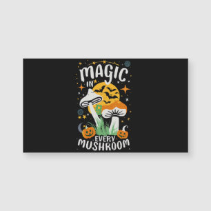 Magie in jedem Pilz! Magnetkarte