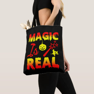 Magie ist echter Halloween Pumpkin Hexe Zauber Wan