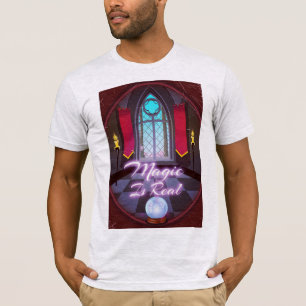 Magie ist ein wirklich inspirierender Zitat-Cartoo T-Shirt