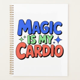 Magie ist mein Cardio-Planer Planer
