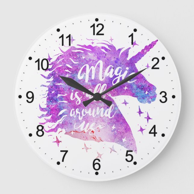 Magie ist überall um uns herum - Wählen Sie Hinter Große Wanduhr (Vorderseite)
