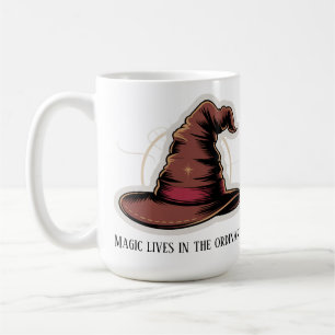 Magie lebt im gewöhnlichen Zauberhut Kaffeetasse