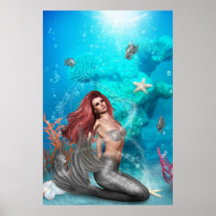 Magie Mermaid Poster