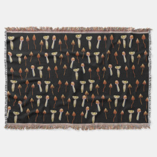 Magie Pilze Wasserfarben Kunst Decke