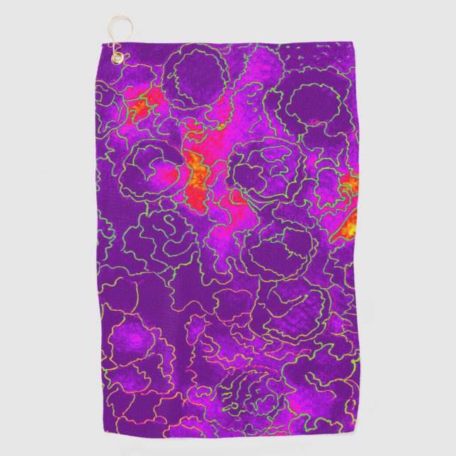 Magie runter golfhandtuch (Vorderseite)