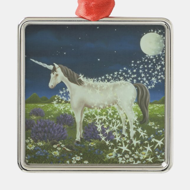 Magie Silbernes Ornament (Vorne)