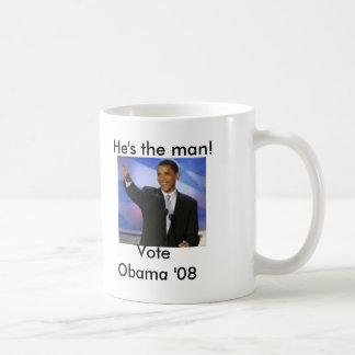 Magie-Tasse AbstimmungObama '08 Kaffeetasse