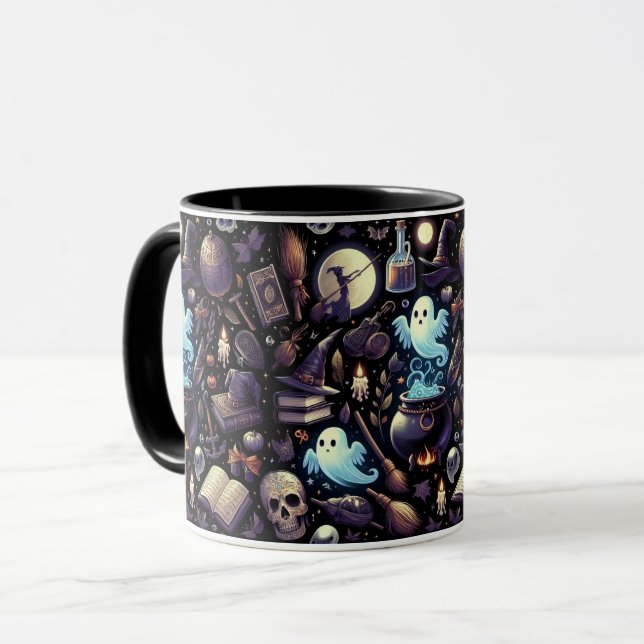 Magie und Zauber Tasse (Vorderseite Links)