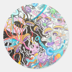 Magie vermehrt sich ringsum Aufkleber