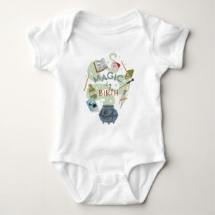 Magie von Birth Graphic Baby Strampler