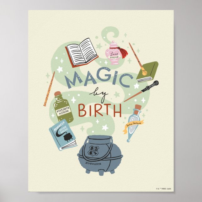 Magie von Birth Graphic Poster (Vorne)