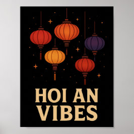 Magie von Hoi An – Laternenkunst Poster