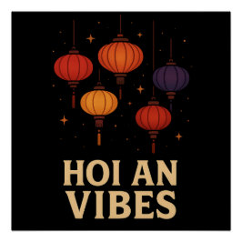 Magie von Hoi An – Laternenkunst Poster
