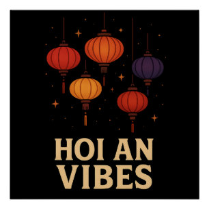 Magie von Hoi An – Laternenkunst Poster