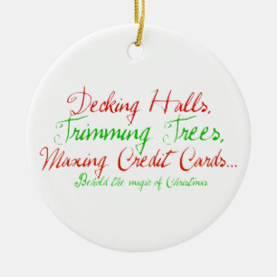Magie von Weihnachten Keramik Ornament