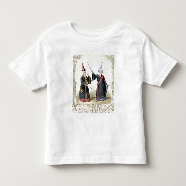 Magier am Karneval in Berlin, 1836 (Farbe Kleinkind T-shirt (Vorderseite)