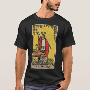 Magier Tarot Okkult Wahrsagung Hellseher Geschenk  T-Shirt
