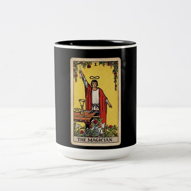 Magier Tarot Zweifarbige Tasse (Mittel)