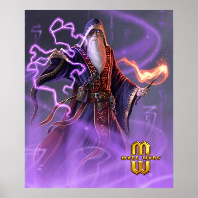 Magier Wars® Wizard of Sortilege Poster (20x24) (Vorne)