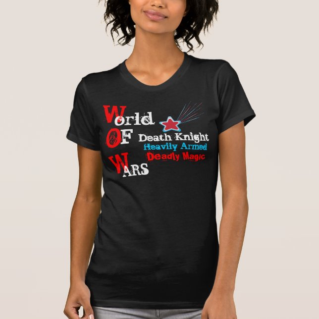 MagierLadys zerstörten T - Shirt (Vorderseite)