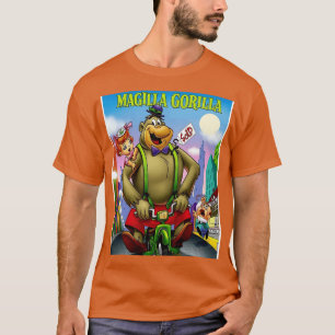 MAGILLA GORILLA Vintage-Cartoon-Abstraktes Charakt T-Shirt
