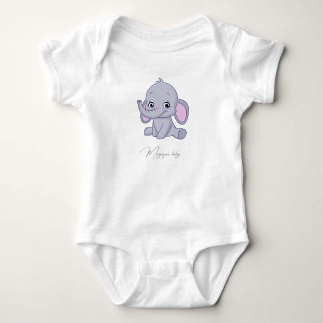 Magique Baby Strampler (Vorderseite)
