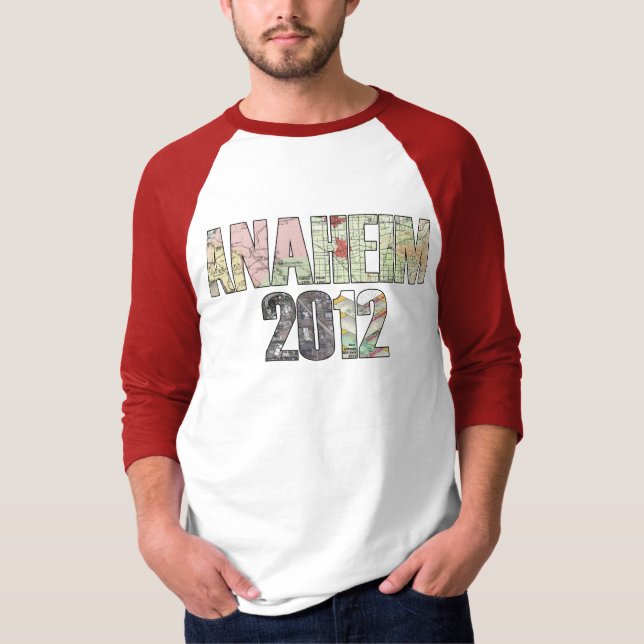 MAGIRT Anaheim 2012 3/4 HülseRaglan T-Shirt (Vorderseite)
