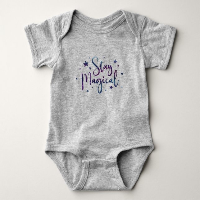 Magisch bleibe baby strampler (Vorderseite)